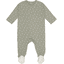 LÄSSIG Babypyjamas med fødder Speckles grøn