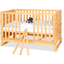 Pinolino Lit enfant à barreaux Forest bois 70x140 cm
