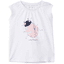 name it Girl s T-Shirt Halou blanc vif