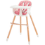 Kinderkraft Sienna rosotucí jídelní židlička pink