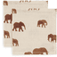 jollein Gasbind bleier 2-pakning Savannah 115 x 115 cm