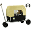 BEACHTREKKER håndvogn - Sammenklappelig håndvogn LiFe, sort med parkeringsbremse og baldakin