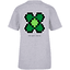 F4NT4STIC T-Shirt Silvester Happy New Year Pixel Kleeblatt heather grey