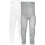 Ewers Panty 2-pack Uni sweater grijs melange 