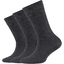 Camano chaussettes anthracite 3er-Pack organic cotton 