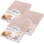 Träumeland Sábanas ajustables paquete de 3 jersey rosa 60 x 120 cm - 70 x 140 cm