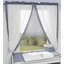 Be Be 's Collection Gordijn 2 lussen Uilen blauw 100 x 150 cm 