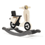 Kids Concept® Dondolo con scooter, beige chiaro 