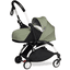 BABYZEN Kinderwagen YOYO2 0+ White mit Neugeborenenaufsatz Olive