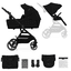 Kinderkraft YOXI 2in1 pure barnvagn black 