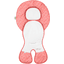 odenwälder Matelas de siège auto cosy Babycool white leaves cranberry