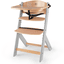 Kinderkraft  Enock rostoucí jídelní židlička Grey Wooden 