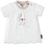 Sterntaler Shirt met korte mouw Lotte wit
