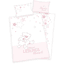 babybest® Biancheria da letto Piccolo preferito GOTS rosa 100 x 135 cm
