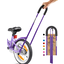 PROMETHEUS BICYCLES® Schiebestange für Kinderfahrrad, violett
