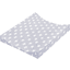 JULIUS ZÖLLNER skiftematte 2-kileskivefolie stjerner grå 50 x 65 cm 