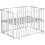 Schardt Parque infantil bebé Basic blanco 75 x 100 cm Origami Black 