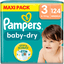 Pampers Baby-Dry blöjor, storlek 3, 6-10 kg, Maxi Pack (1 x 124 blöjor)