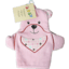 Hytte vaskekluter bjørn rosa