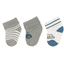 Sterntaler First Baby Sukat 3-pack vaaleanharmaa 