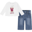 BRIGHT WHITE Levi's® TEE & CARGO PANT SET,