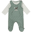 Sterntaler Rompers set foglie verde pietra