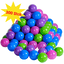 knorr® toys Bolas conjunto 300 bolas multicolor