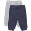 Minymo Sweatbukser 2-pak mørk marineblå