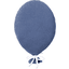 Nordic Coast Company Dekokissen Ballon blau