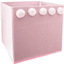 atmosphera Aufbewahrungsbox Pompons rosa