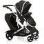 hauck Carrito de bebé gemelar Duett 2 Black/Forest