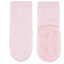 Sterntaler Calcetín infantil suela de goma Soft uni rosa