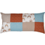 Ullenboom Taie d'oreiller patchwork arc-en-ciel 40x80 cm 
