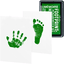 kiinda Stempelkissen Baby Hand- und Fusabdruck, in grün

