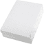 Alvi ® Hoeslaken dubbelpak wit/wit 70 x 140 cm