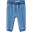 name it Träningsbyxor Nbnrome Medium Blå Denim