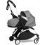 BABYZEN Kinderwagen YOYO2 0+ White mit Neugeborenenaufsatz Grau