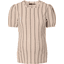 SUPERMOM T-shirt Stripe Oxford Tan