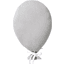 Nordic Coast Company Coussin décoratif montgolfière gris