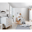 Schardt Ensemble lit bébé commode langer Miami White hêtre