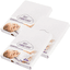 Träumeland Drap housse pour lit enfant jersey blanc 40x90 cm lot de 3