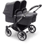 bugaboo Duo Kinderwagen Donkey 5 Twin Complete Graphite/Stormy Blue