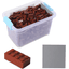 Katara Bouwstenen - 520 stuks met doos en grondplaat, bruin