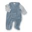 LITTLE Strampler-Set New Melange Nicky petrol 