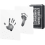 kiinda Razítkovací polštářek s otiskem dětské ručičky a nožičky, černý 