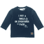 Feetje Longesleeve I put a smile marine 