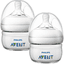 Philips Avent Natural fles SCF039/17, 60ml, 2 stuks, transparant