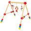 bieco Baby Holz-Gym mit Spielbogen, höhenverstellbar