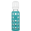 lifefactory Babyflasche aus Glas in kale 250 ml 