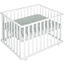 roba Parque infantil bebé 75 x 100 cm blanco Style frosty green 